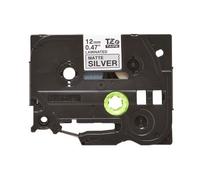 Compatibile Nastro per etichettatrice NERO SU ARGENTO per Stampante Brother PT-1290BT - Produttore: Offertecartucce.com