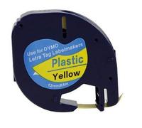 Compatibile Nastro per etichettatrice NERO SU GIALLO per Stampante Dymo LETRATAG LT100 - Produttore: Offertecartucce.com