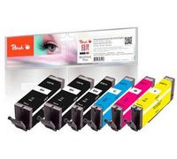 Peach Value Pack Plus Ink Cartridges, Compatible with Canon PGI-570, CLI-571