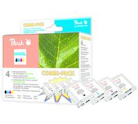 COMPATIBILE PEACH 316219 Nero, Ciano, Magenta, Giallo
