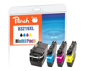 COMPATIBILE PEACH 320287 4 Pz Nero, Ciano, Magenta, Giallo