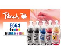 COMPATIBILE PEACH 321205 5 Pz Nero, Ciano, Magenta, Giallo