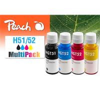 COMPATIBILE PEACH 321284 4 Pz Nero, Ciano, Magenta, Giallo