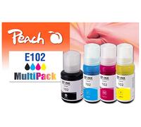 COMPATIBILE PEACH 321328 4 Pz Nero, Ciano, Magenta, Giallo