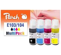 COMPATIBILE PEACH 321330 Nero, Ciano, Magenta, Giallo