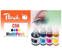 COMPATIBILE PEACH 321697 4 Pz Nero, Ciano, Magenta, Giallo