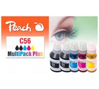COMPATIBILE PEACH 321698 5 Pz Nero, Ciano, Magenta, Giallo