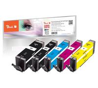 Compatibile PEACH PI100-378 Nero, Ciano, Magenta, Giallo