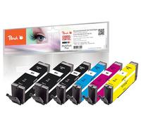 Compatibile PEACH PI100-379 Nero, Ciano, Magenta, Giallo