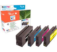 COMPATIBILE PEACH Pi300-728 4 Pz Nero, Ciano, Magenta, Giallo