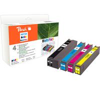 COMPATIBILE PEACH Pi300-750 4 Pz Nero, Ciano, Magenta, Giallo