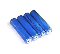 Compatibile per 4PCS IFR 3.2v 10440 Batteria ricaricabile LiFePo4 500mAh AAA Lithium ION Cell + 4pcs Batteria falsa per giocattoli con fotocamera digitale