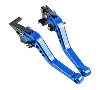Compatibile Per Benelli TNT125 TNT135 2016-2023 Accessori Moto CNC Leve Freno Frizione Brevi Regolabili(Blu)