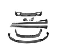 Compatibile per BMW X2 F39 2019-2022 Vera fibra di carbonio Paraurti anteriore Labbro Diffusore posteriore Minigonne laterali di scarico Splitter Tronco Copertura Body Kit(ALL SET 2)