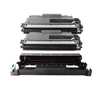 Compatibile per Brother HL-2132 R Toner & Drum set nero - 2 x TN-2010 XXL & 1 x DR-2200 - Per ca. 2 x 2.600 & 1 x 12.000 paginas (5% copertura)