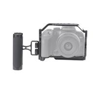 Compatibile per Canon EOS R10 Camera Cage Rig con maniglia e fori di posizionamento per la fotografia video