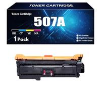 Compatibile per cartuccia di toner HP CE400A CE401A CE402A CE403A 507A con chip per stampanti HP M551 M551N M551DN M551XH M575dn M575f ,M-1 piece