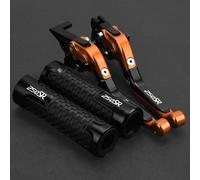 Compatibile Per CFMOTO 250SR 250 SR SR250 2020 2021 2022 2023 Moto Regolabile Freno Leve Di Frizione Maniglia Manopole Del Manubrio(Orange)