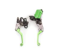 Compatibile Per CRF250L CRF300L CRF125F CRF250F 2022 2023 CRF 250 300 L CNC Cilindro Maestro Freno Idraulico Leva Di Frizione(Verde)