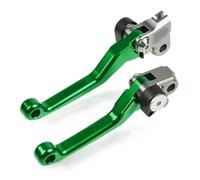 Compatibile Per CRF300L RALLY CRF 300L 2021 2022 2023 2024 CNC Dirt Bike Pivot Pieghevole Freno Leve Di Frizione Manubrio Maniglia Grips(Verde)