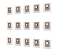 Compatibile per Eufy E28 per, E25 E20 Robot Vacuum Bags 10 o 15 PCS | Sacchetti per la polvere ad alta efficienza con filtrazione avanzata, design sigillato igienico, facile da sostituire