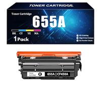 Compatibile per HP CF450A CF451A CF452A CF453A 655A sostituzione della cartuccia di toner ad alto rendimento con il chip per HP M652n M652dn M653dn M653x M653dh M681f M681z M681f M682z Colori della st