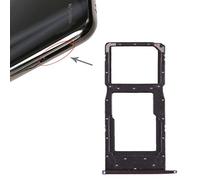 COMPATIBILE per HUAWEI P SMART 2019 POT-LX1 LX2,HONOR 10 LITE Try tray Vassoio alloggio porta scheda Dual SIM Card Sim 1 + SLOT SIM 2 o slitta per lettore Memoria Micro Sd (BLUE)