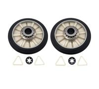Compatibile per Kenmore, Compatibile per Whirlpool Accessori asciugatrice | Kit rullo posteriore tamburo ricambio cod 349241T, sostituisce 26000349241 337089 3389901 3397588