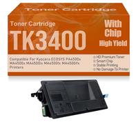 Compatibile per Kyocera ECOSYS PA4500x MA4500x MA4500ix MA4500fx MA4500ifx Cartucce toner con chip, alta capacità, 12.500 pagine,TK3400-1PC