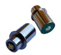 Compatibile per Maglite LED Upgrade CNC Lampadina 3-9 V D/C 3W Ricambio