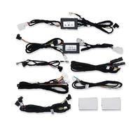 Compatibile per Mercedes W205 2015-2018 X253 GLC 2015-2019 LED Atmosphere 3 colori luce ambientale aggiornamento modulo connettore cavo 64 colori(Sku3)