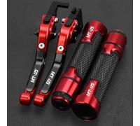 Compatibile Per MT125 MT 125 2014 2015 2016 2017 2018 2019 2020 2021 MT-125 2022 2023 Moto Regolabile Freno Leve Di Frizione Maniglia Manopole Del Manubrio(Rosso)