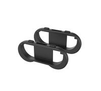 compatibile Per Nintendo Switch 2 Joy-Con 1 paio Impugnatura comfort con cinturino da polso regolabile (Nero)