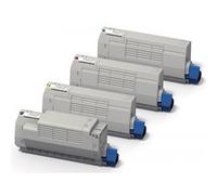 Compatibile per OKI MC853dnct, MC873dnct, MC873dnv - Nero 7K (OKIC853BK)