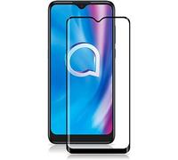 Compatibile per per ALCATEL 1S (2020)/ ALCATEL 1SE (2020) / 1V (2020) Pellicola TRASPARENTE 9d VETRO protezione GLASS FULL TOUCH SCREEN temperato 9H Nero