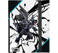 Compatibile per Pokemon Black Flash Zekrom Album 9 tasche per 360 carte da collezione Black Bolt Binder/Portfolio