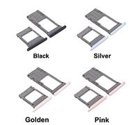 Compatibile per SAMSUNG GALAXY A5 2017 A520F A520 SM-A520 ALLOGGIO SUPPORTO ADATTATORE SLOT SLITTA PORTA SCHEDA NANO SIM 1 TRAY CARRELLO PORTA SCHEDA VASSOIO SIM 2 + VANO MEMORIA MICRO SD (NERO)