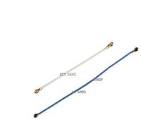 COMPATIBILE Per SAMSUNG GALAXY S8 G950 G950F Ricambio sostituzione KIT COPPIA CAVI CAVO BIANCO e BLU FLAT FLEX CABLE segnale antenna WIFI coassiale con connettori per plug mainboard