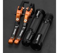Compatibile Per XMAX300 XMAX 300 X-MAX300 2018 2019 2020 2021 Tutti Gli Anni 2022 2023 2024 Moto Regolabile Freno Leve Di Frizione Maniglia Manopole Del Manubrio(Orange)