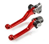 Compatibile Per YZ250 YZ 250 1999-2023 2022 2021 2020 2019 CNC Dirt Bike Pivot Pieghevole Freno Leve Di Frizione Manubrio Manopole(Rosso)