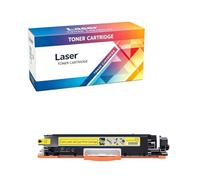 Compatibile Sostituzione Cartuccia Toner Per HP 126A CE310A CF311A CF312A CE313A Da Utilizzare Con HP Color Laser Pro CP1025 CP1025NW M175A M175NW M275NW MFP Stampante,Giallo