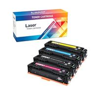 Compatibile Sostituzione Cartuccia Toner Per HP 201A CF400A CF401A CF402A CF403A Per L'uso Con HP Color Laser Pro M252DN M252N M252DW MFP M277DW M277N M274N Stampante, 4-Pack,4p