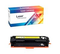 Compatibile Sostituzione Cartuccia Toner Per HP 203A CF540A CF541A CF542A CF543A Da Utilizzare Con HP Color Laser Pro M254DW M254NW MFP M280NW M281FDW M281FDN Stampante,Giallo