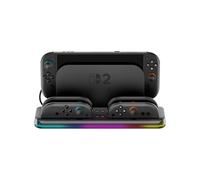 compatibile Supporto magnetico di ricarica e conservazione per console di gioco Nintendo Switch 2 OIVO VG-SW205 con luci RGB (nero)