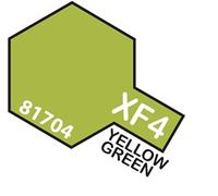 Compatibile Tamiya 81704 Mini 10ml XF-4 Yellow Green
