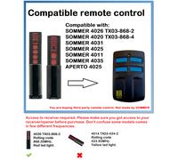 Compatibile Telecomando Con Sommer 4026 TX03-868-2, 4020 TX03-868-4