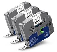 Compatibile Tze-231 Tze231 per Brother Tzc-231 TZ-231 Tze 12Mm 0;47 Nastro per E