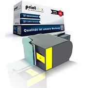 Compatibile Yellow Cartuccia Toner per Lexmark 2.000 Pagine Cx 310 Dn CX310dn CX310 Dn DX310n Cx 310 N CX310 N CX310 Series 802SY 802Y 80C0S40 Yellow Giallo Y