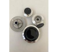 COMPATIBILI CON BOREAL BOMPANI SILTAL kit 4 bruciatori 4 piattelli per cucina a gas (2 rapidi 1 semi rapido 1 ausiliare) made in italy B 0428-4 2 G