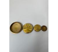 COMPATIBILI CON GLEM GAS 4 SPARTIFIAMMA IN OTTONE LUCIDO DI MISURE DIVERSE L 2108-2109-2110-2111 (no originali adattabili di ottima robustezza contro la fiamma)